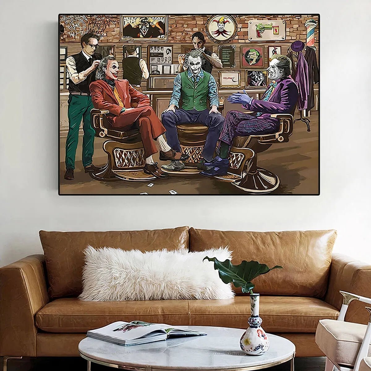 clown-barber-shop-haircut-joker-art-canvas-painting-print-wall-art-532