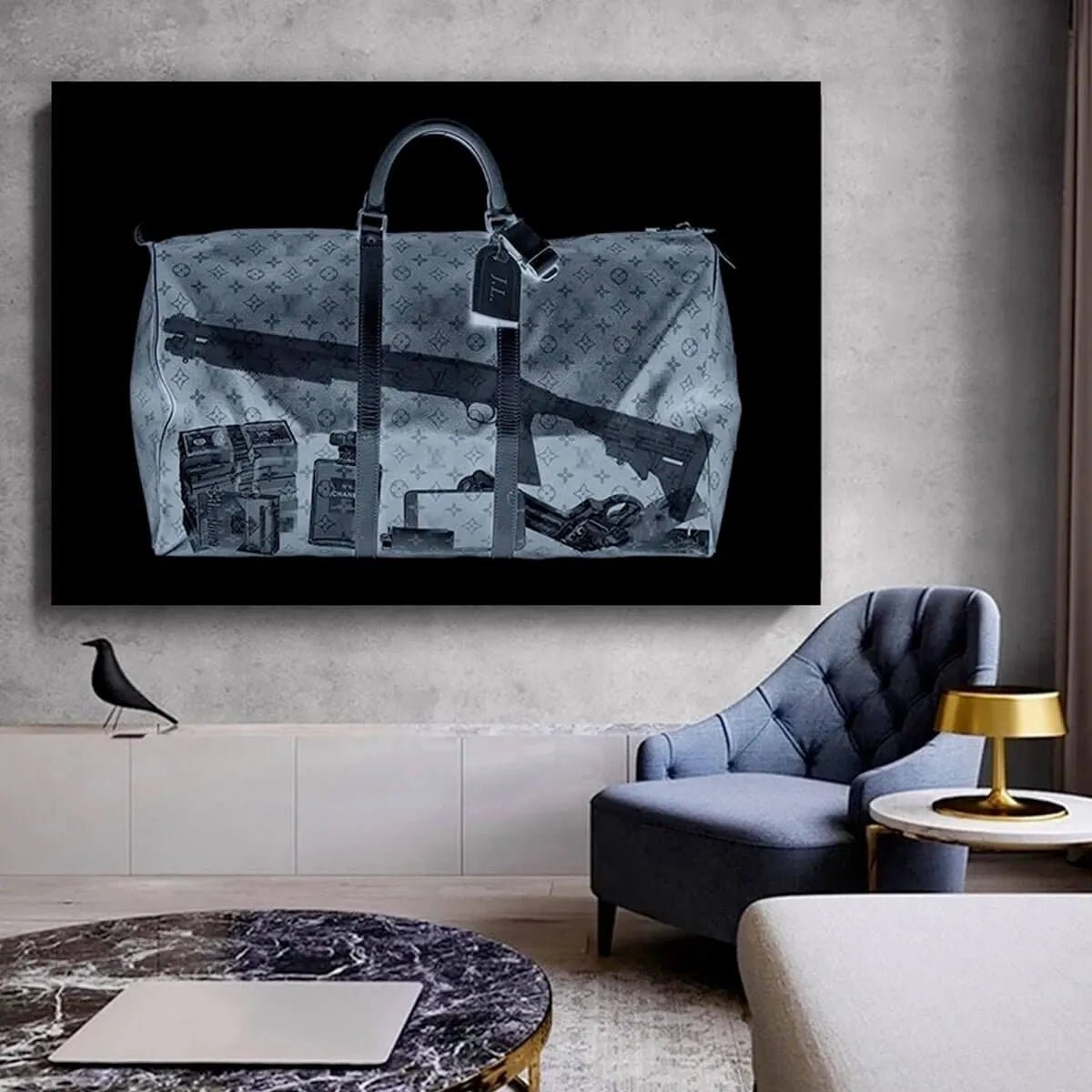 luxury-money-perfume-in-bag-art-canvas-painting-print-wall-art-826