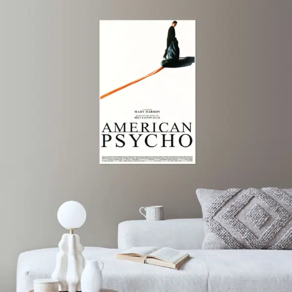 Close-up of Minimalist Movie Poster Design