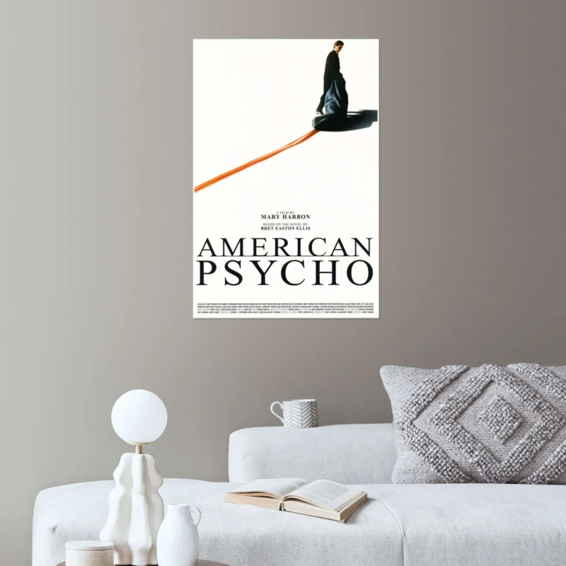 Close-up of Minimalist Movie Poster Design