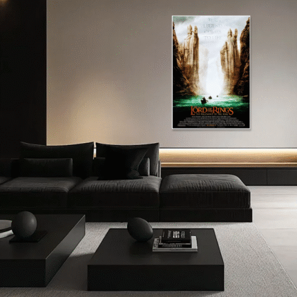 The Fellowship of the Ring: An Iconic Vintage Lord of the Rings Poster