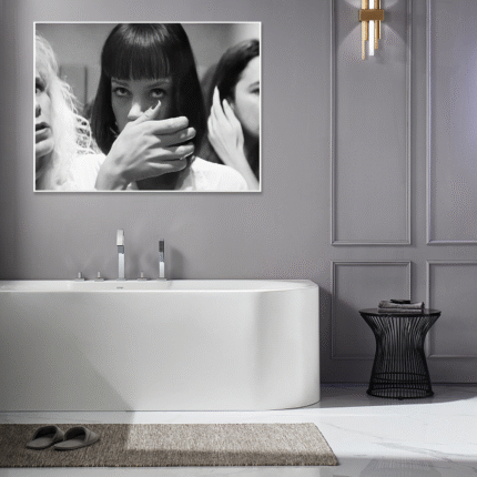 The Overdose: An Iconic Vintage Pulp Fiction Movie Wall Art Print