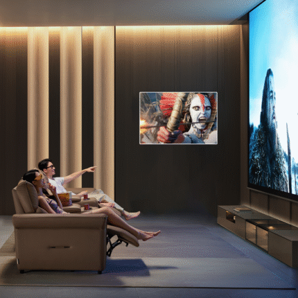 The Ash Clan's Fury: A Dynamic Modern Sci-Fi Movie Wall Art