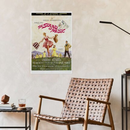 The Sound of Music: An Iconic Vintage Best Picture Movie Poster