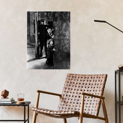 Partners in Crime: An Iconic Vintage Charlie Chaplin Movie Wall Art