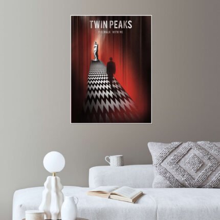 Fire Walk With Me: An Iconic Minimalist Twin Peaks Movie Poster