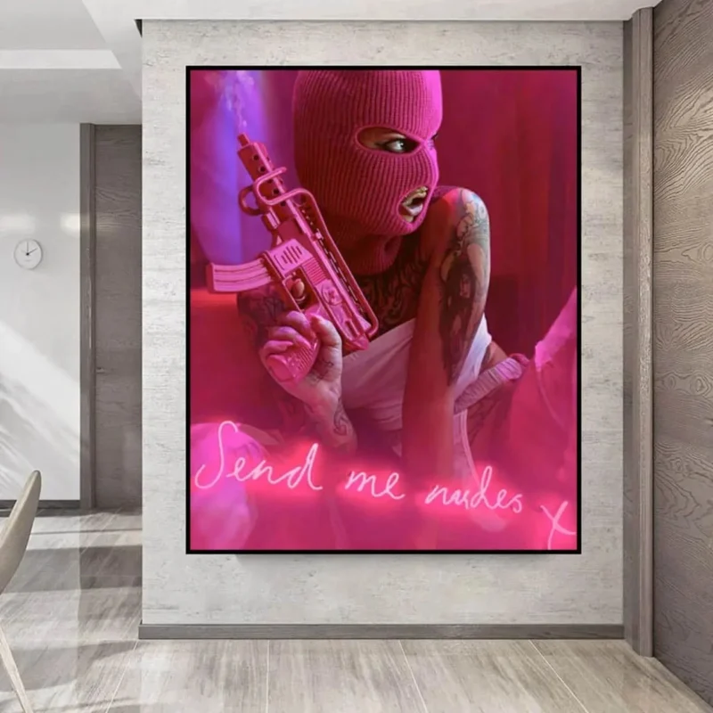 Cyberpunk Art, Neon and Rain