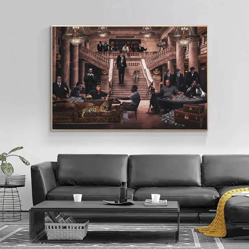 Gangster Movie Collage: The Commission