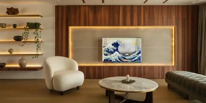 Wall Art Above TV Scale