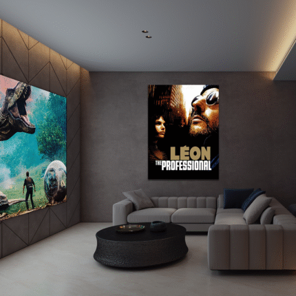 No Women, No Kids: A Vintage Léon The Professional Movie Wall Art