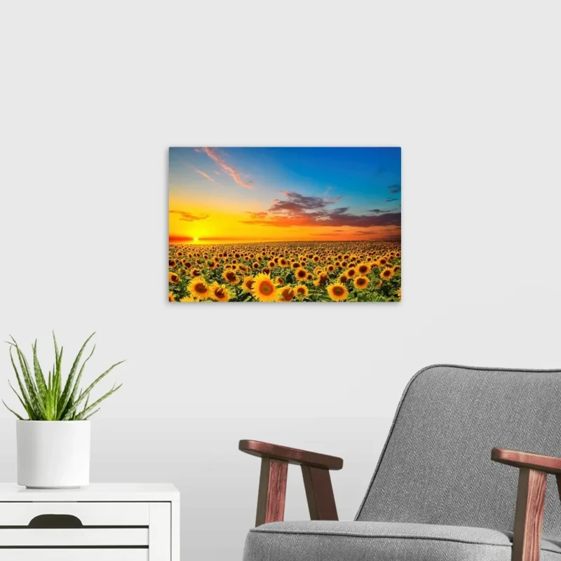 Landscape canvas print