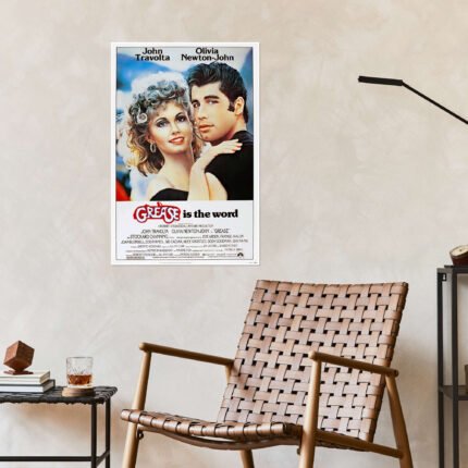 Summer Lovin': A Vintage Grease Movie Wall Art for Musical Fans